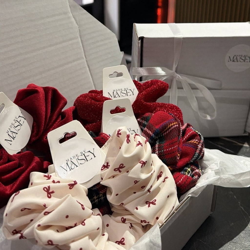 Mystery scrunchie box of 4